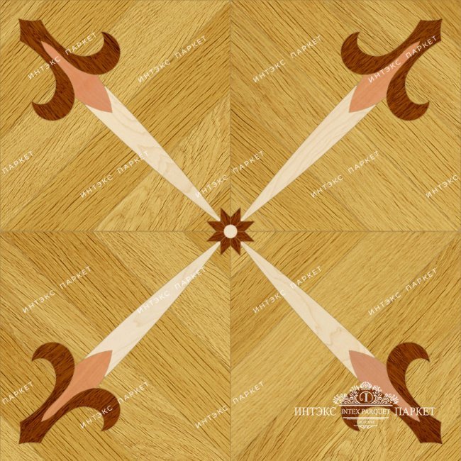 Модульный паркет Круа