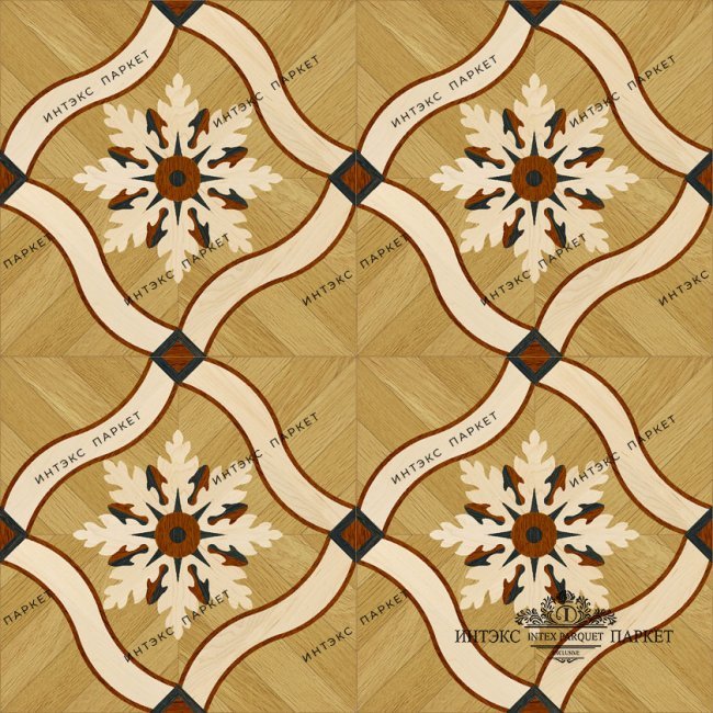 Модульный паркет Нолин