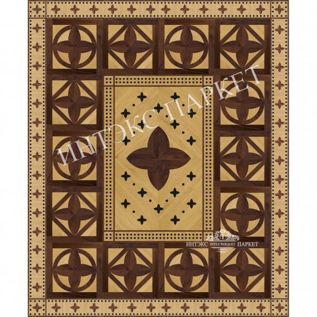 Модульный паркет Джени