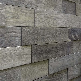 Деревянные стеновые панели 3d мозаика Даффи