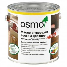 Цветное масло OSMO с твердым воском