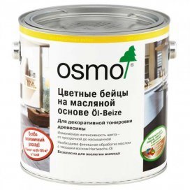 Цветные бейцы OSMO на маслянной основе